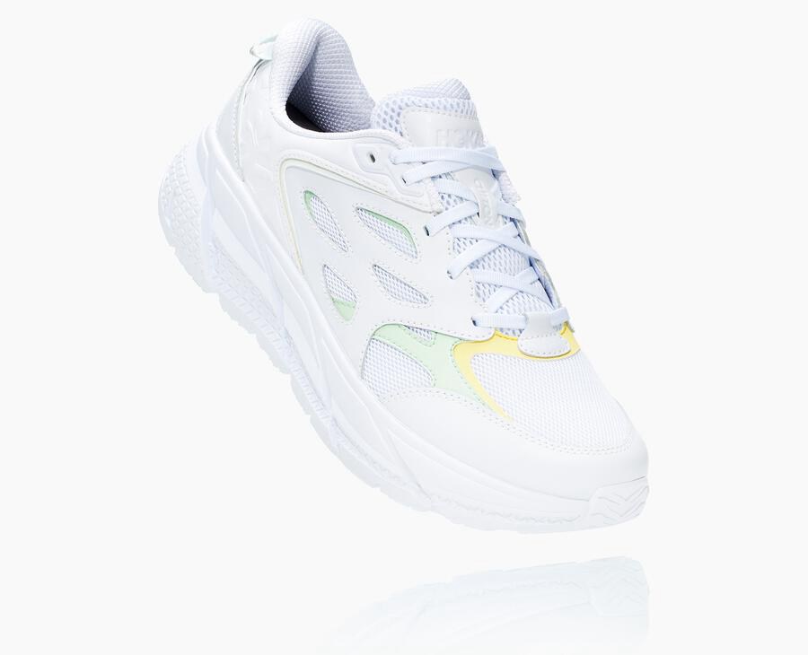 Hoka One One Koşu Ayakkabısı Erkek Beyaz - Clifton L - JK9837124